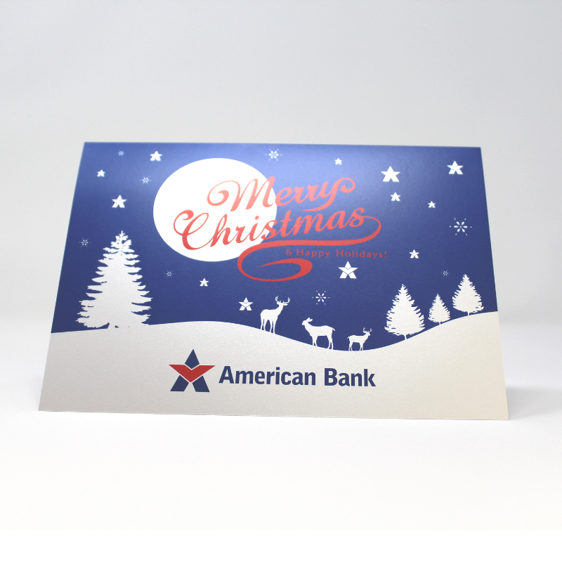 Custom Business Christmas Cards - Create a Memorable Corporate Christmas card - Integ | Digital